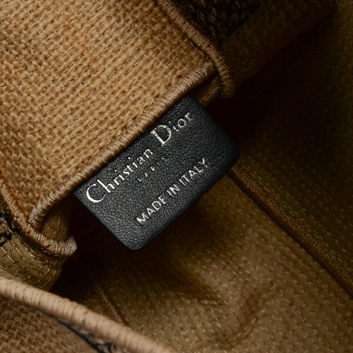 Dior Beige Jute Canvas DiorCamp Messenger Bag