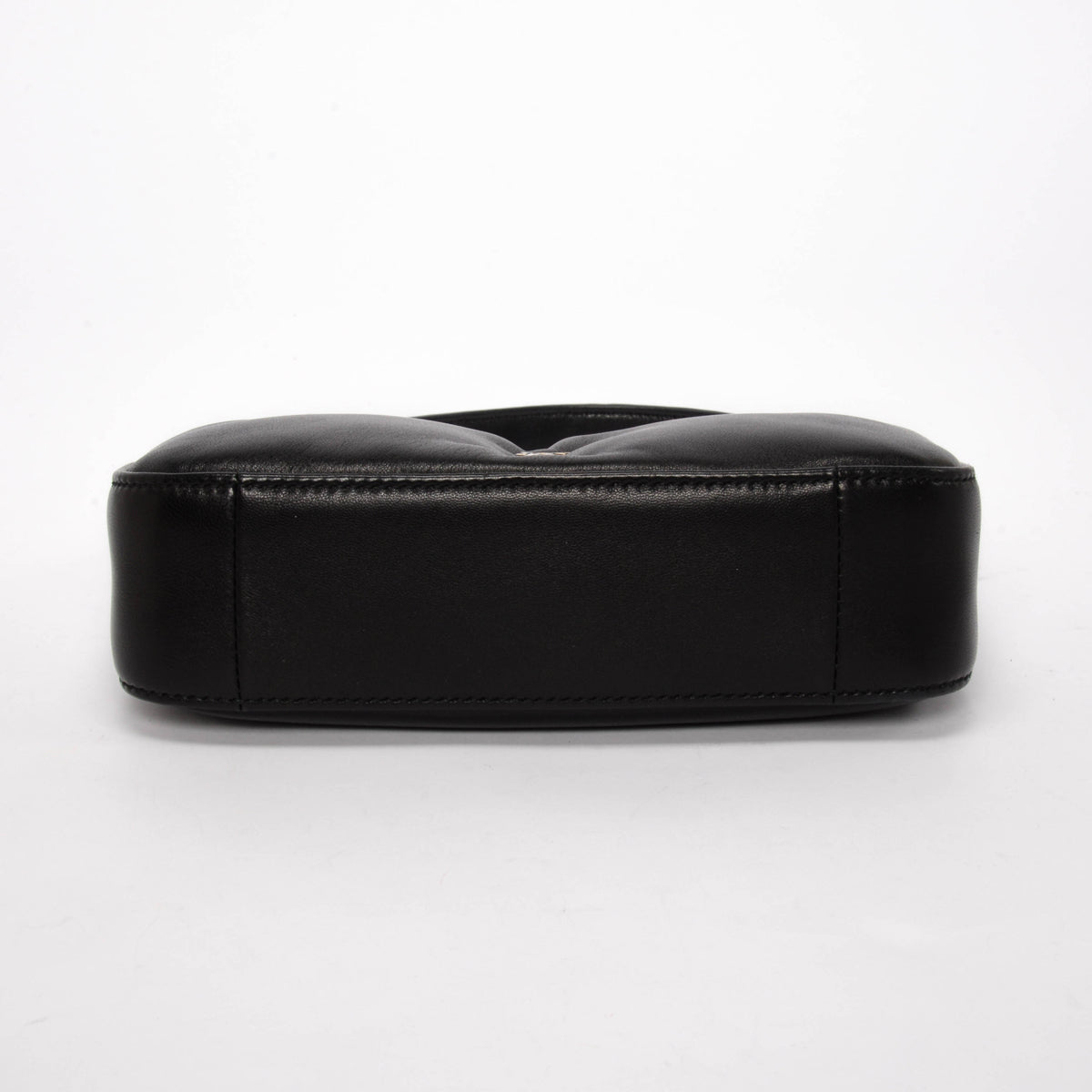 Saint Laurent Black Lambskin Mini Calypso Hobo Bag