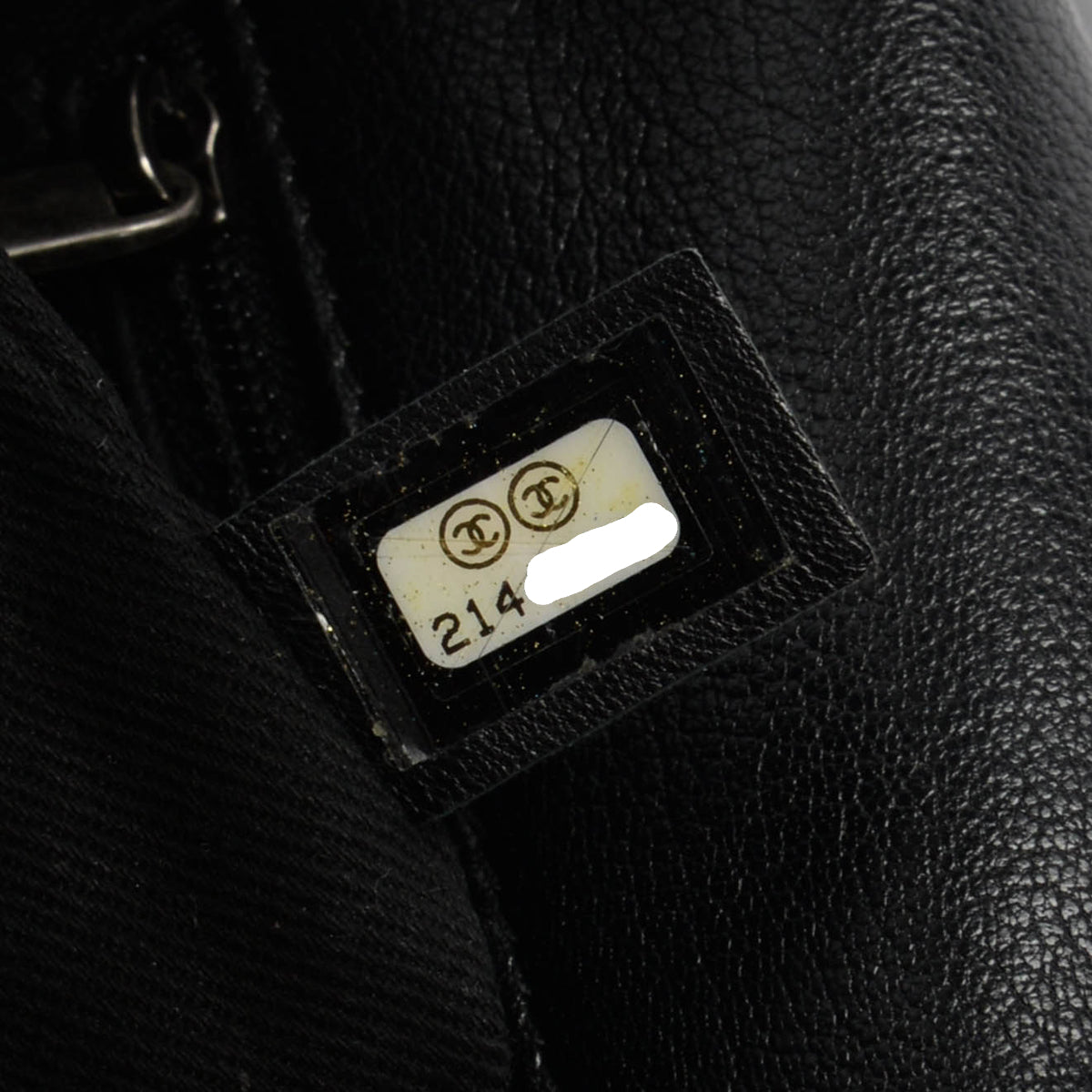 Chanel Black Quilted Goatskin Large City Rock Flap Bag