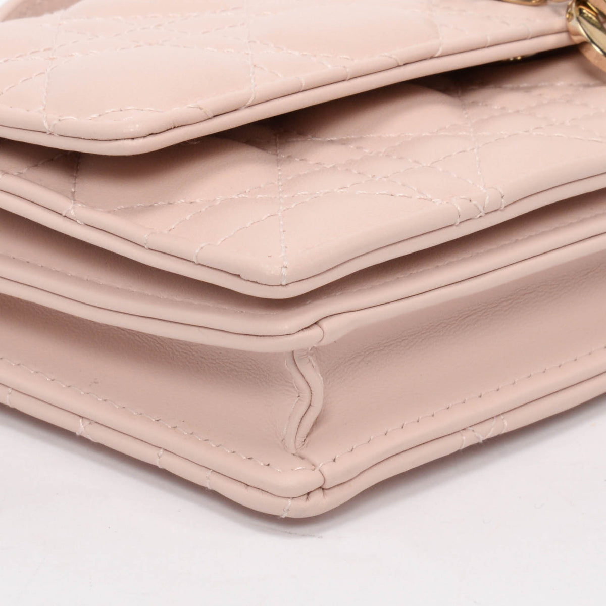 Dior Pale Pink Cannage My Dior Mini Bag