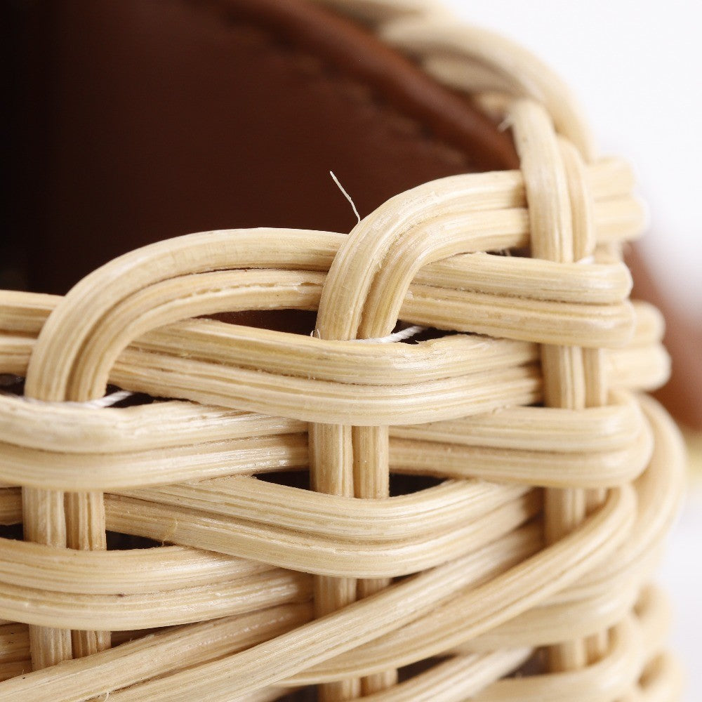 Louis Vuitton Brown Wicker Capucines BB