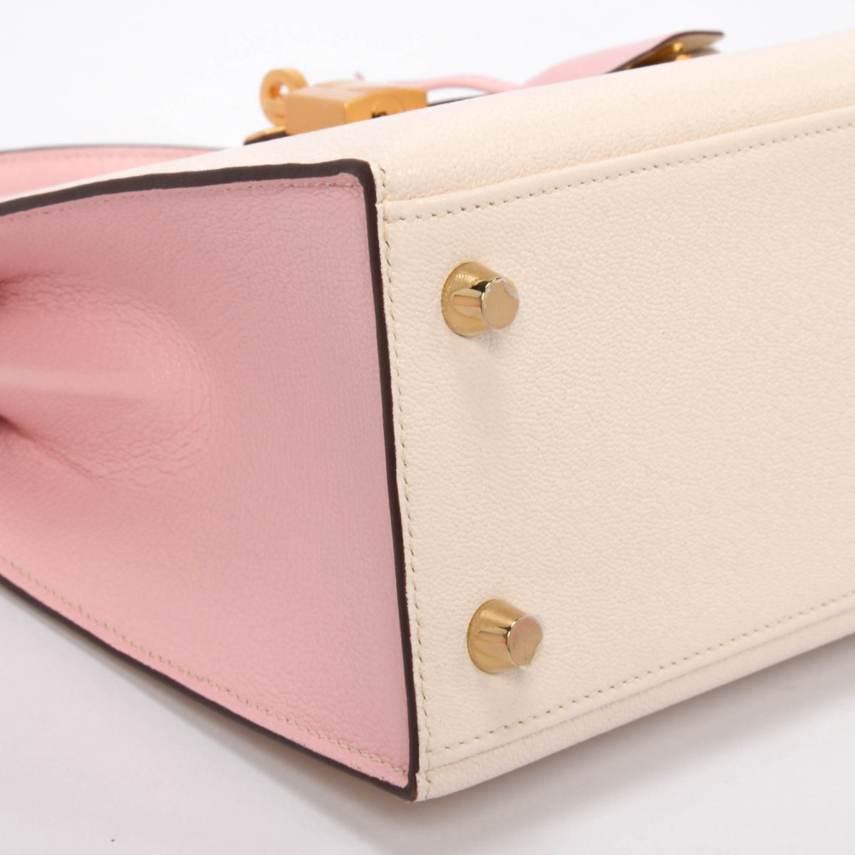 Hermes HSS Craie & Rose Sakura Chevre Mysore Kelly 25