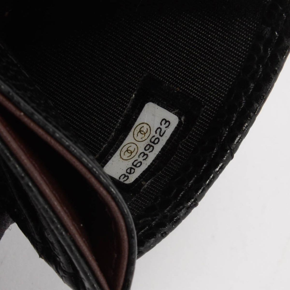 Chanel Black Caviar Classic CC Card Holder