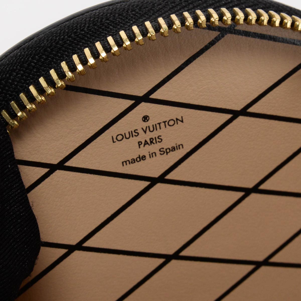 Louis Vuitton Black Monogram Micro Boite Chapeau Coin Purse
