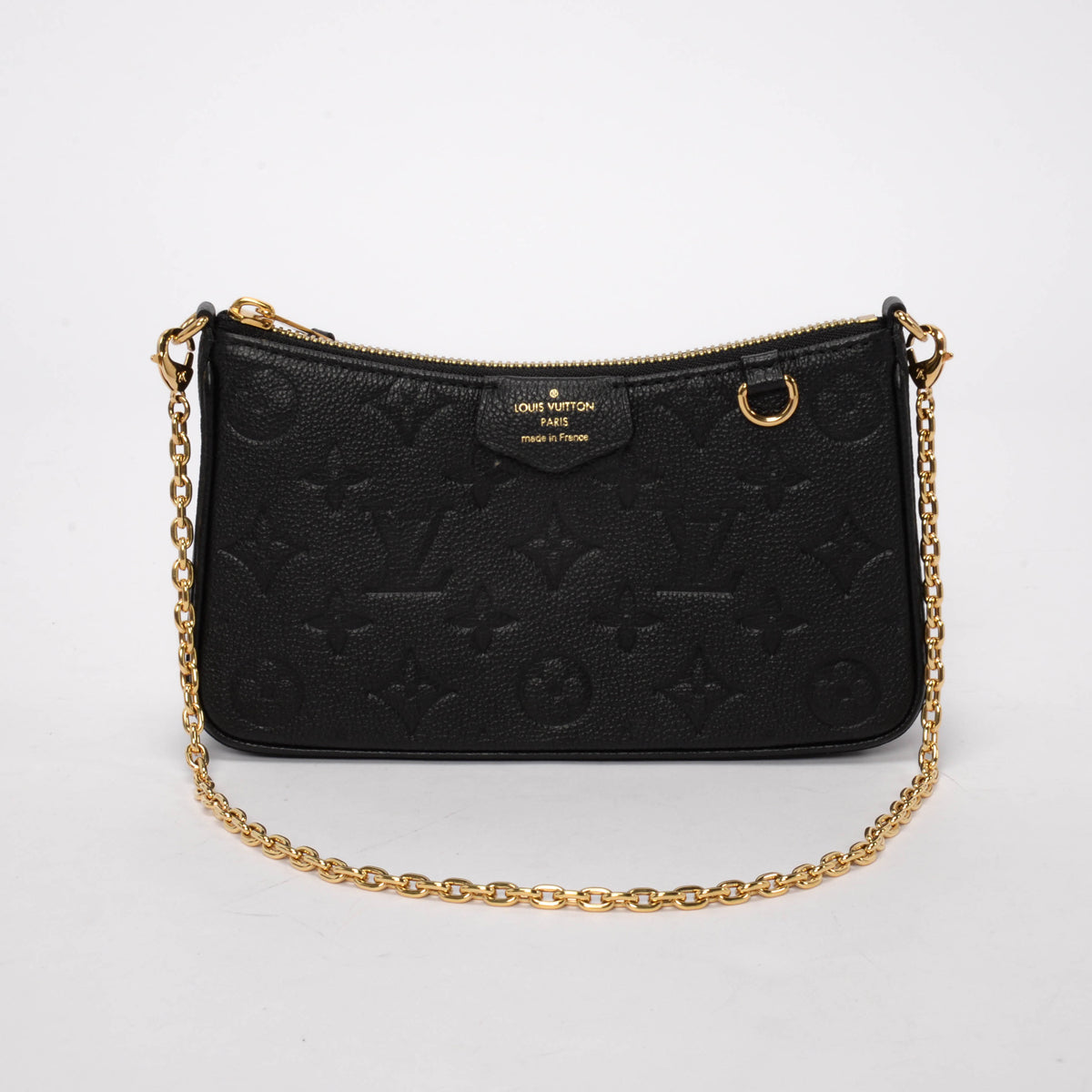Louis Vuitton Black Monogram Empreinte Easy Pouch on Strap