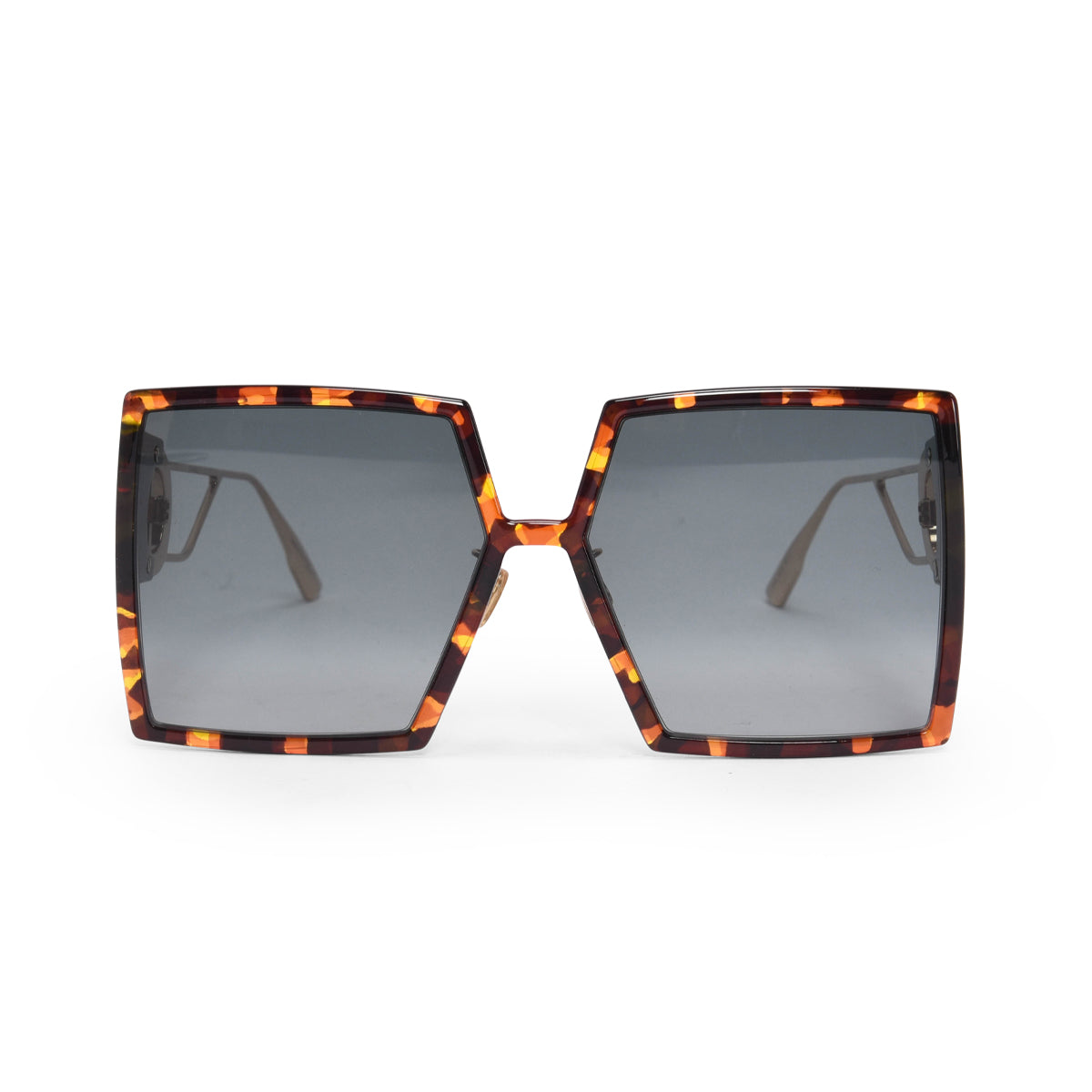 Dior Tortoise 30Montaigne Square Sunglasses