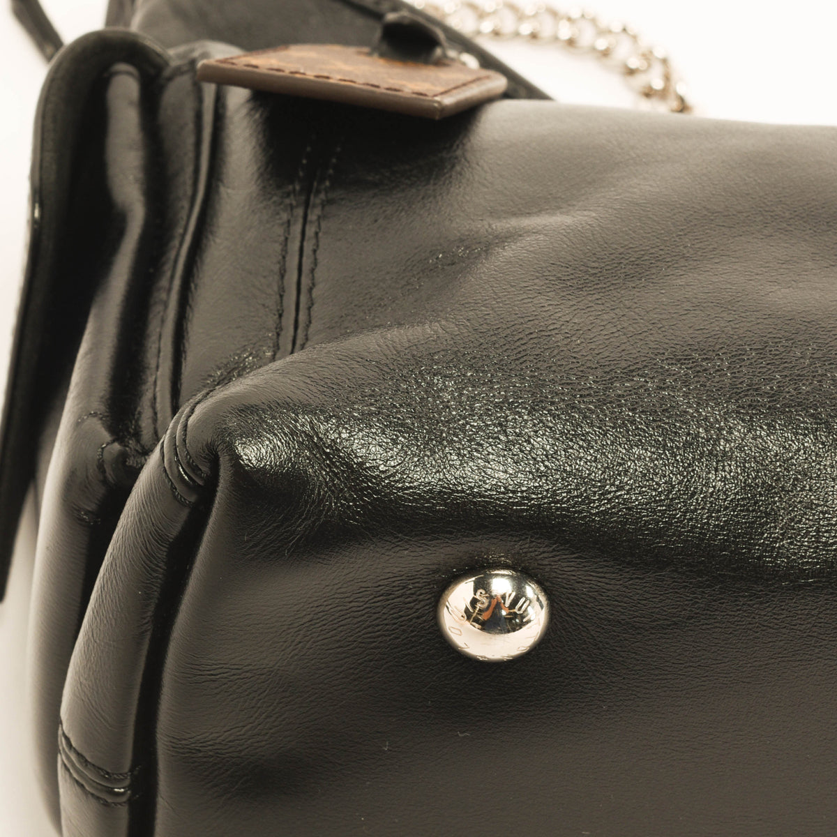 Louis Vuitton Black Lambskin CarryAll Cargo Vibe PM