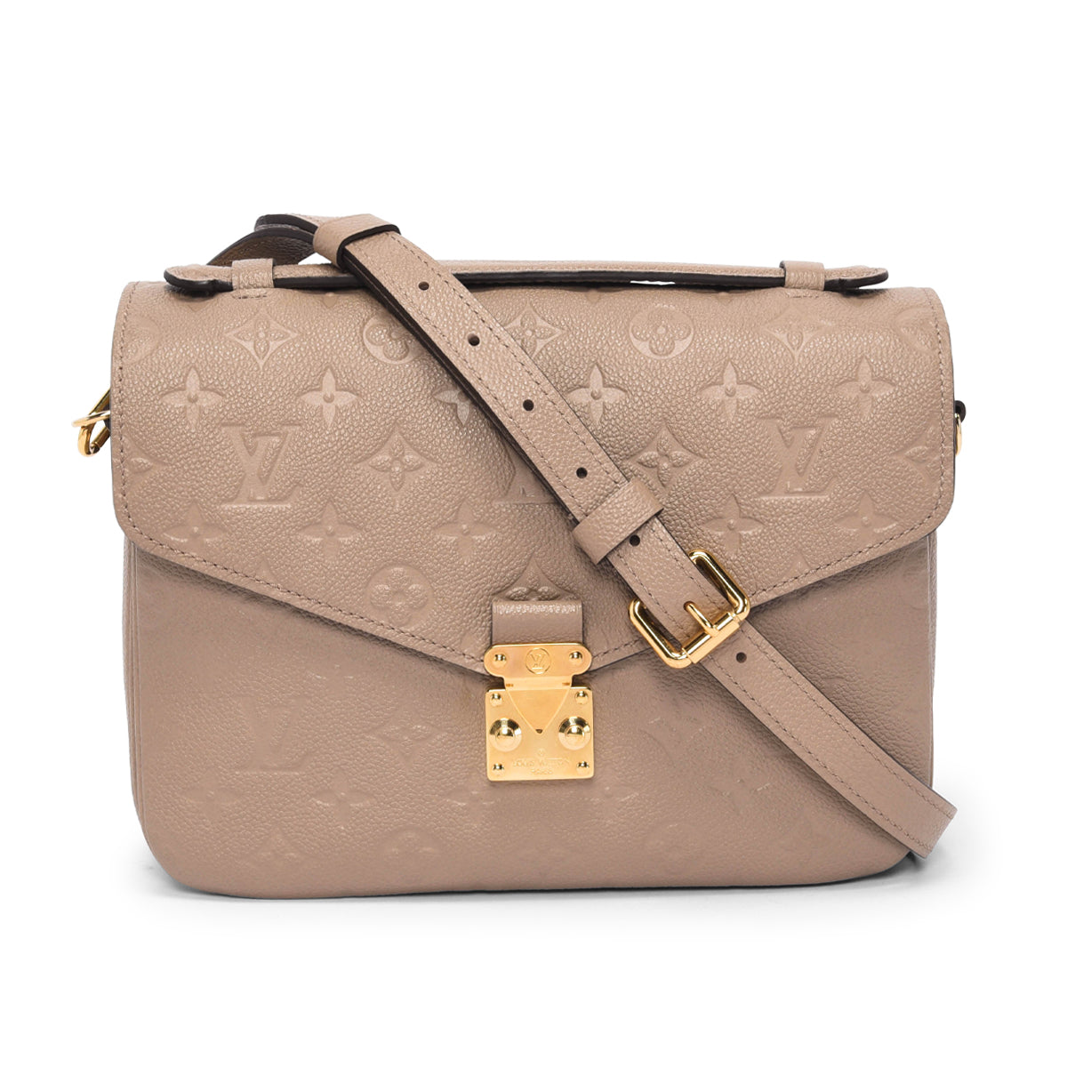 Louis Vuitton Tourterelle Monogram Empreinte Pochette Metis