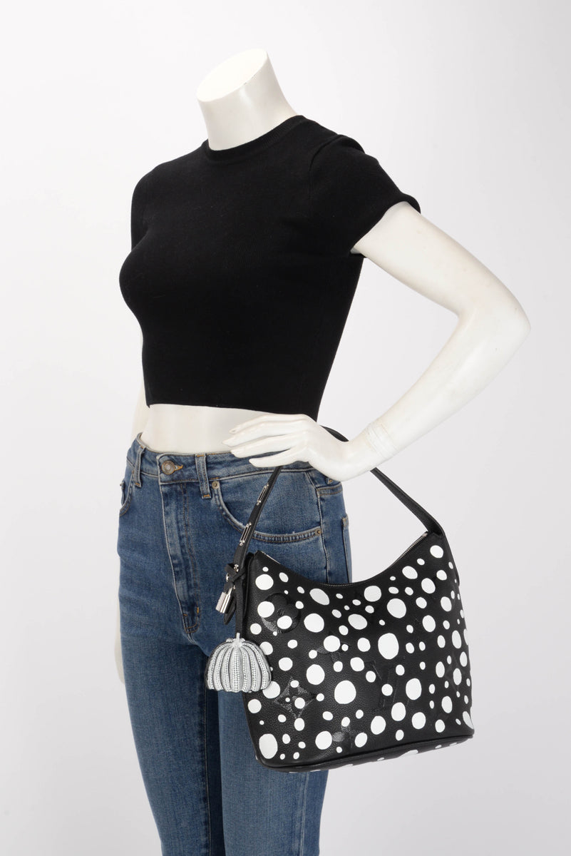 Louis Vuitton x YK Monogram Empreinte Giant Infinity Dots Marshmallow Bag