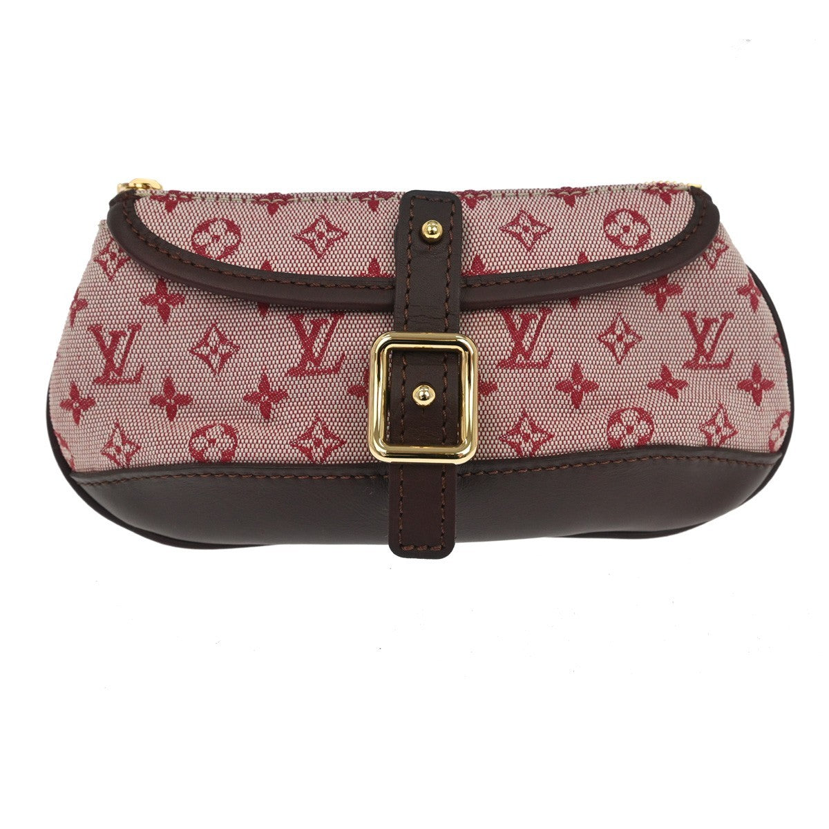 Louis Vuitton Cherry Mini Lin Canvas Anne Sophie Clutch