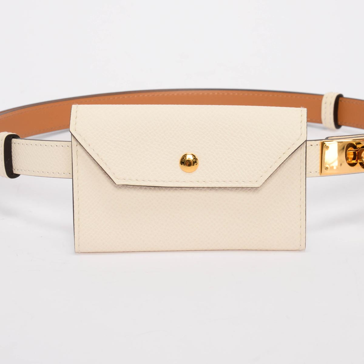 Hermes Nata Epsom Kelly Pocket 18 Belt