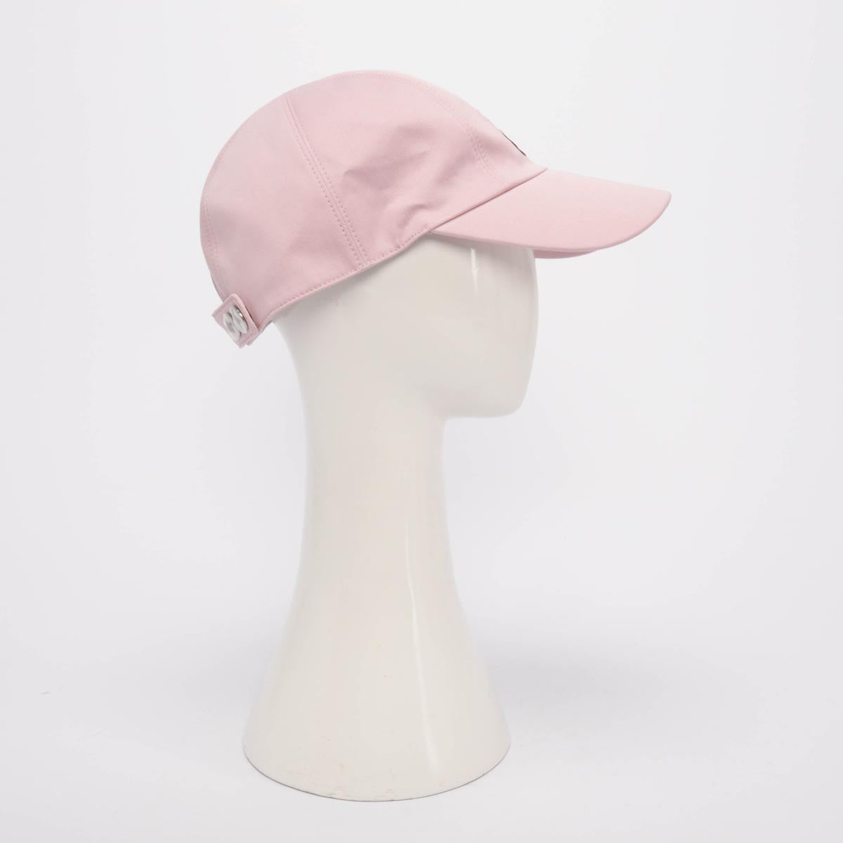 Hermes Pink Cotton Miles H Mors Cap