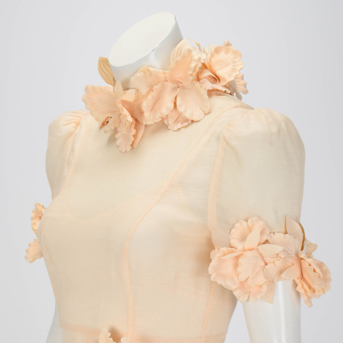Zimmermann Cream Luminosity Liftoff Flower Midi Dress OP