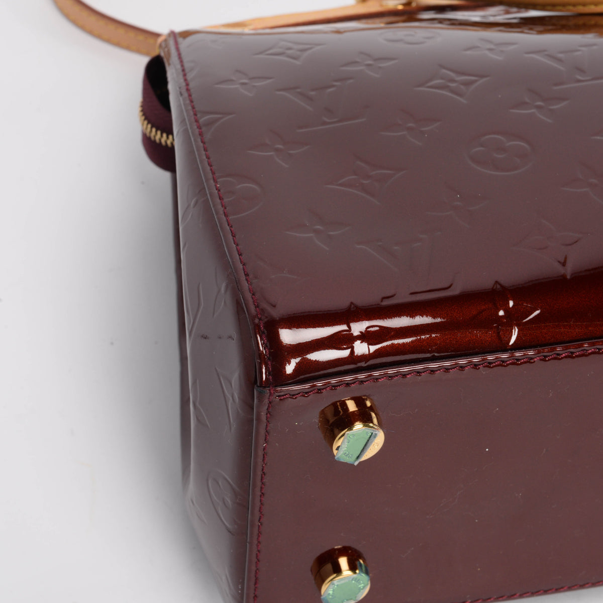 Louis Vuitton Rouge Fauviste Monogram Vernis Brea MM