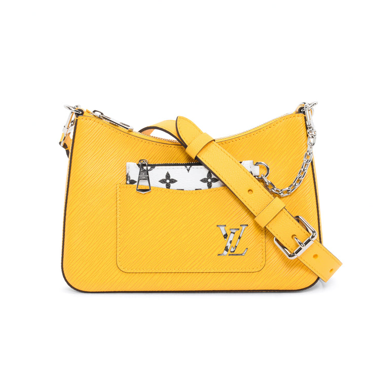 Louis Vuitton Yellow Epi Leather Marelle Bag