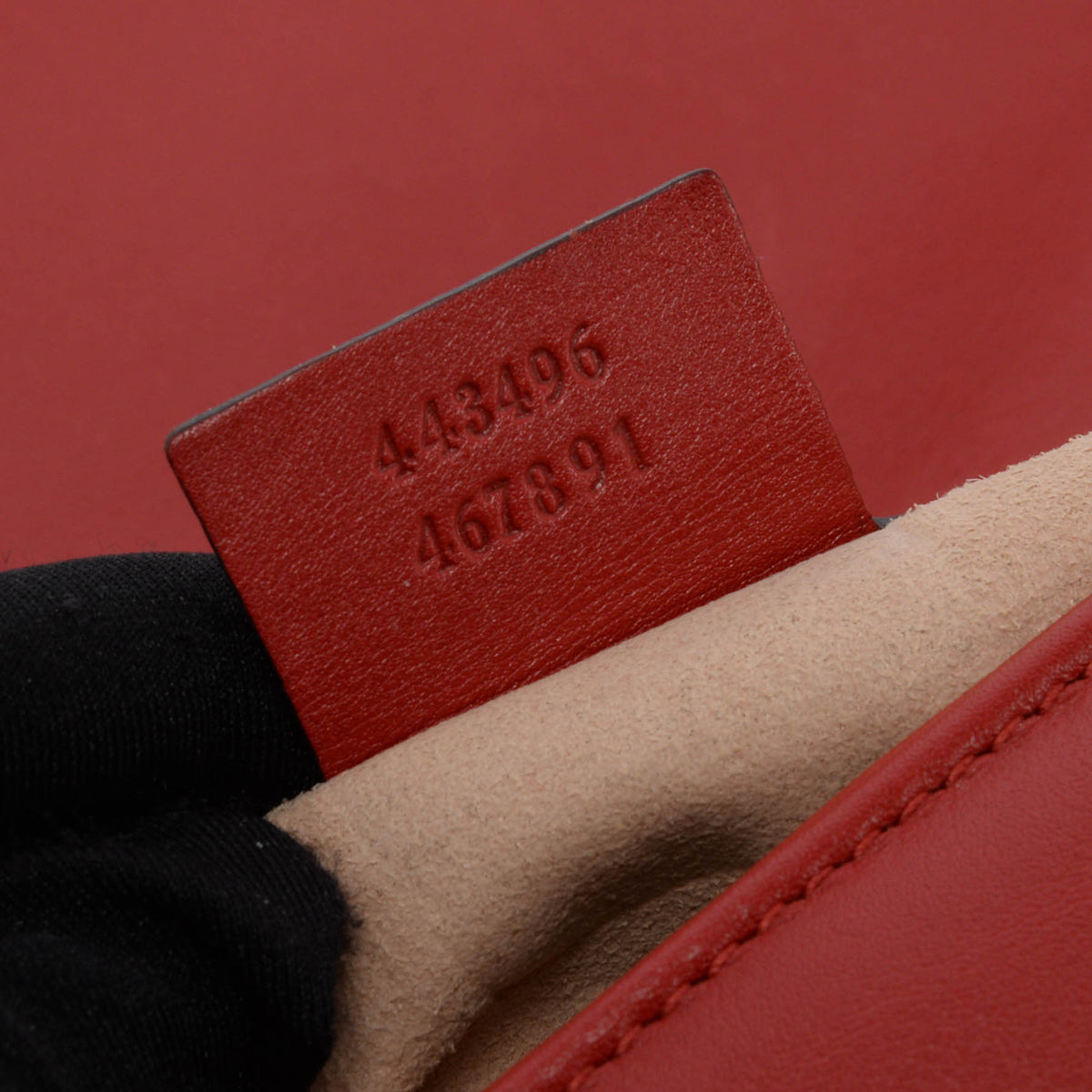 Gucci Red Matelasse Medium Marmont Shoulder Bag