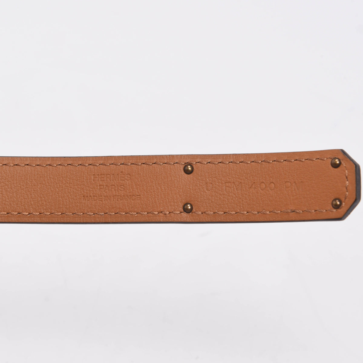 Hermes Craie Epsom Kelly Pocket 18 Belt