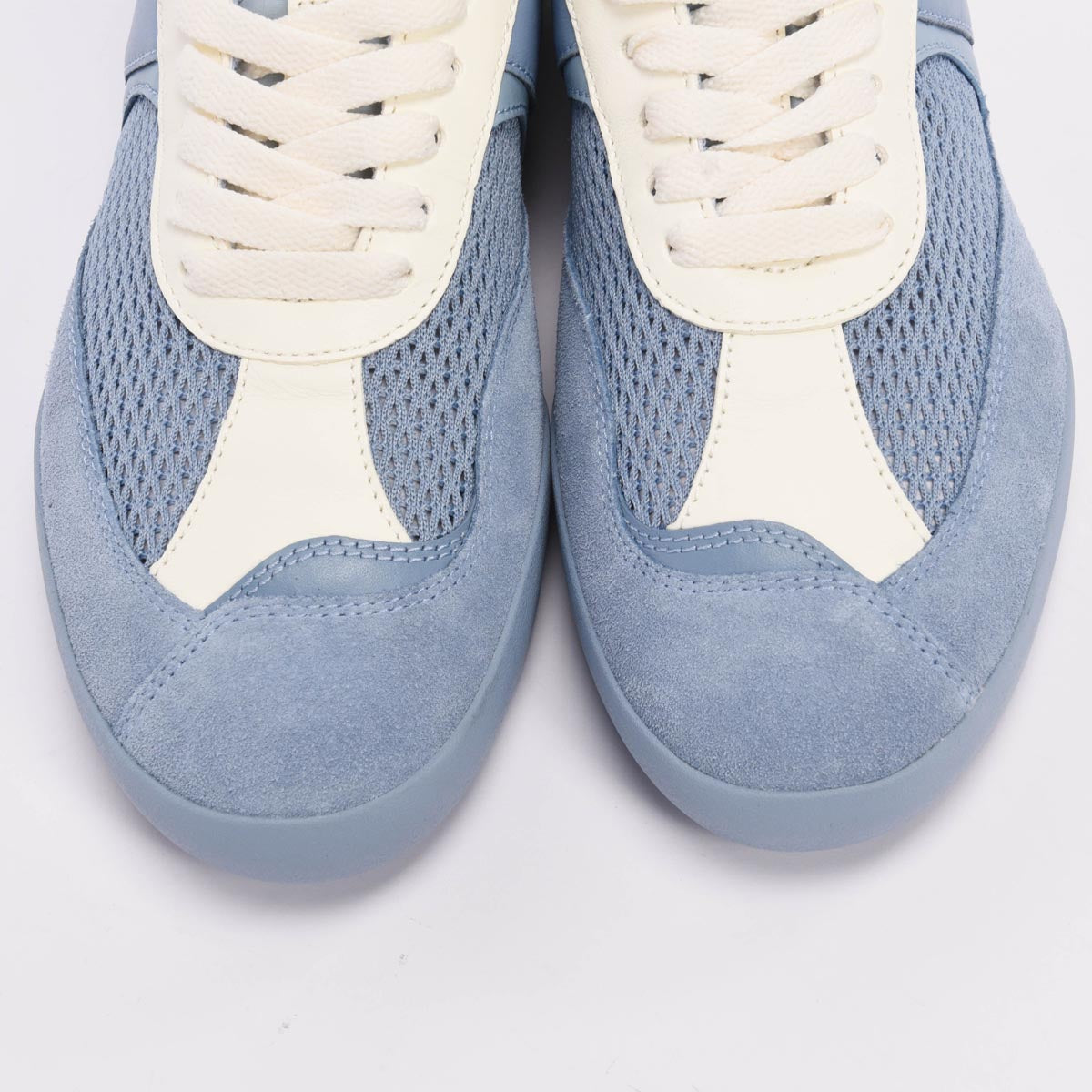 Chloe Pearl Blue Suede & Mesh Kick Sneakers 39