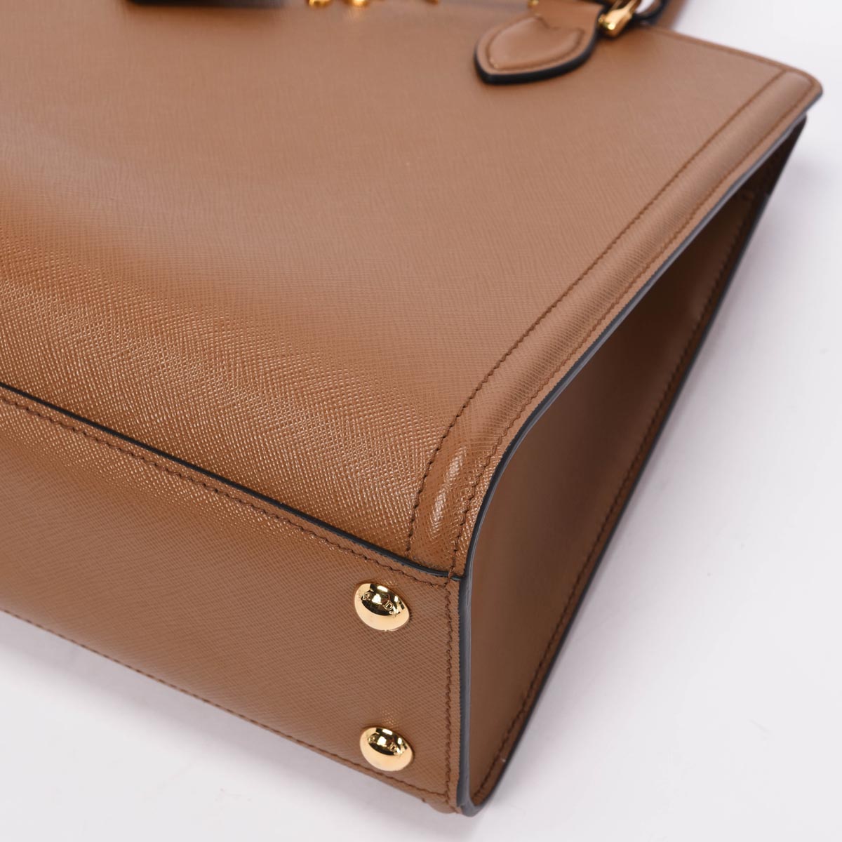 Prada Cannella Saffiano 2Way Tote