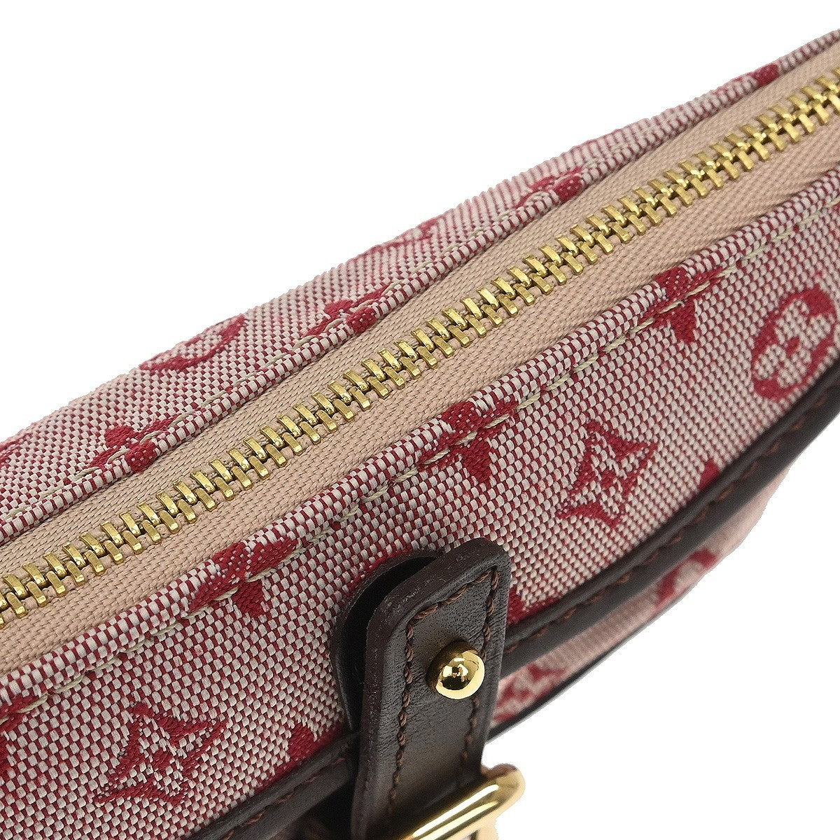 Louis Vuitton Cherry Mini Lin Canvas Anne Sophie Clutch