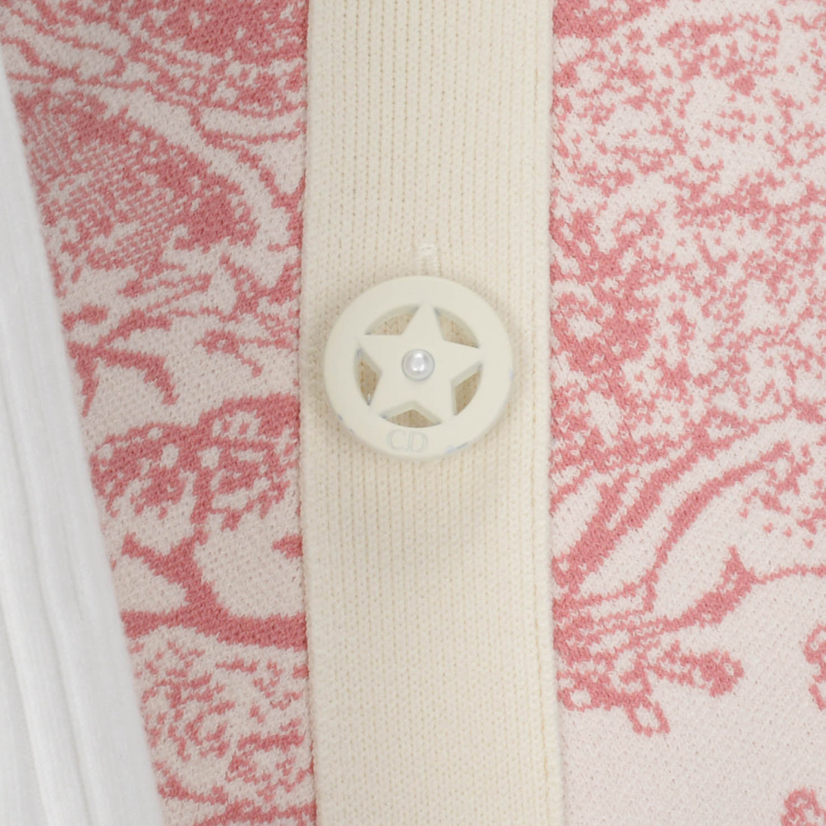 Dior Pink Toile de Jouy Sauvage Dioriviera Mini Skirt FR 36