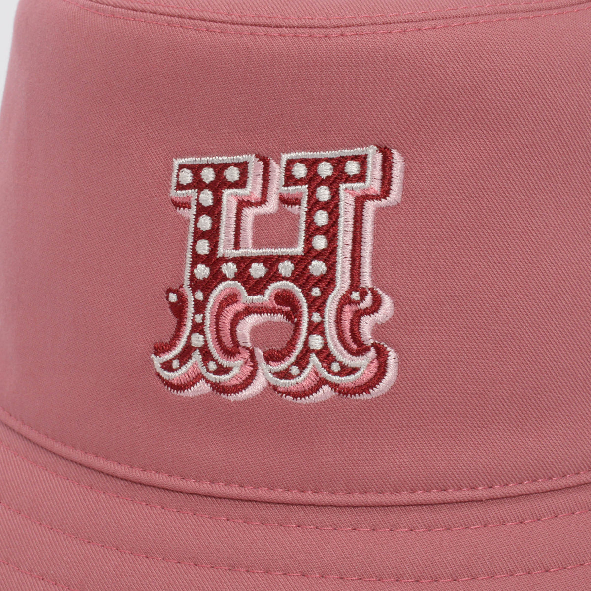 Hermes Rose Sorbet Cotton Harper H Electrique Bucket Hat