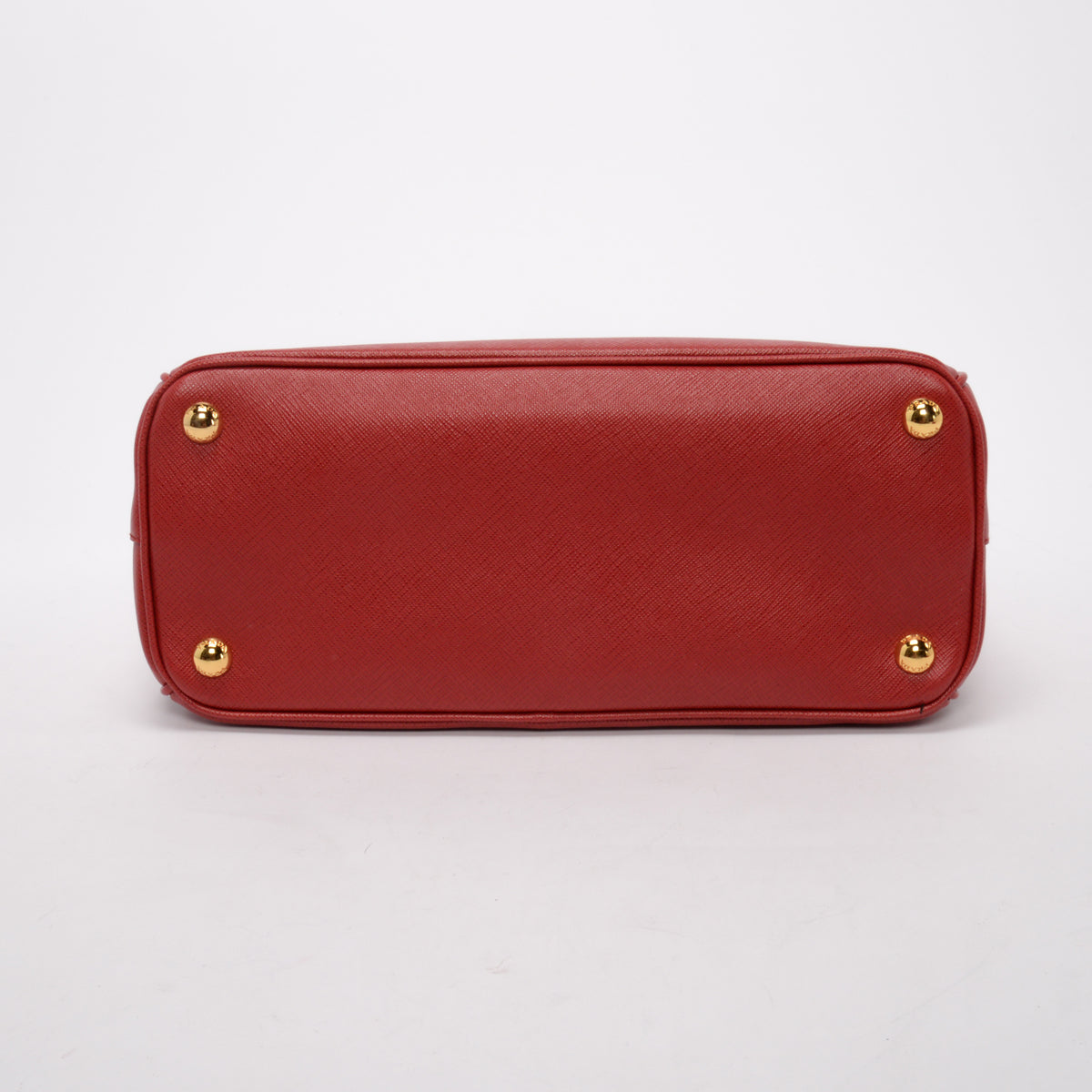 Prada Red Saffiano Lux Small Galleria Tote