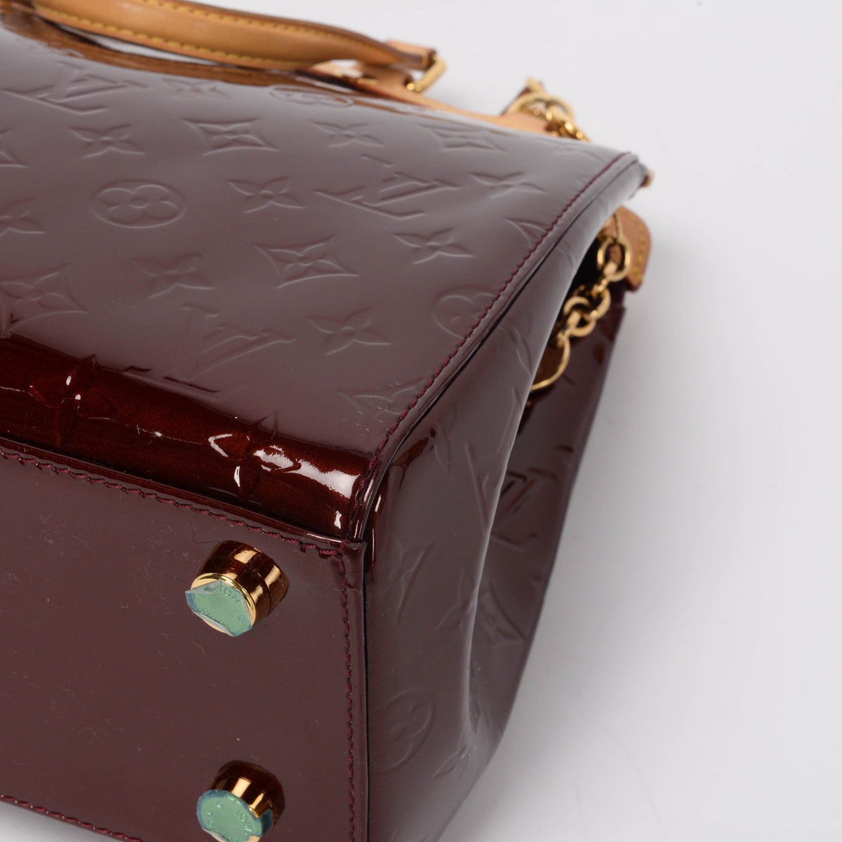 Louis Vuitton Rouge Fauviste Monogram Vernis Brea MM