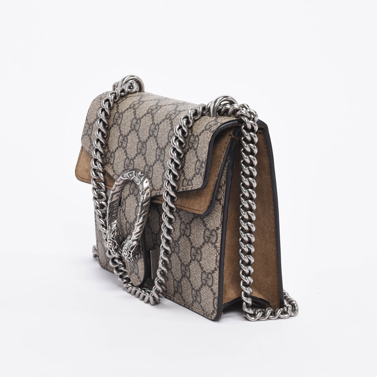 Gucci Beige GG Supreme Mini Dionysus Bag