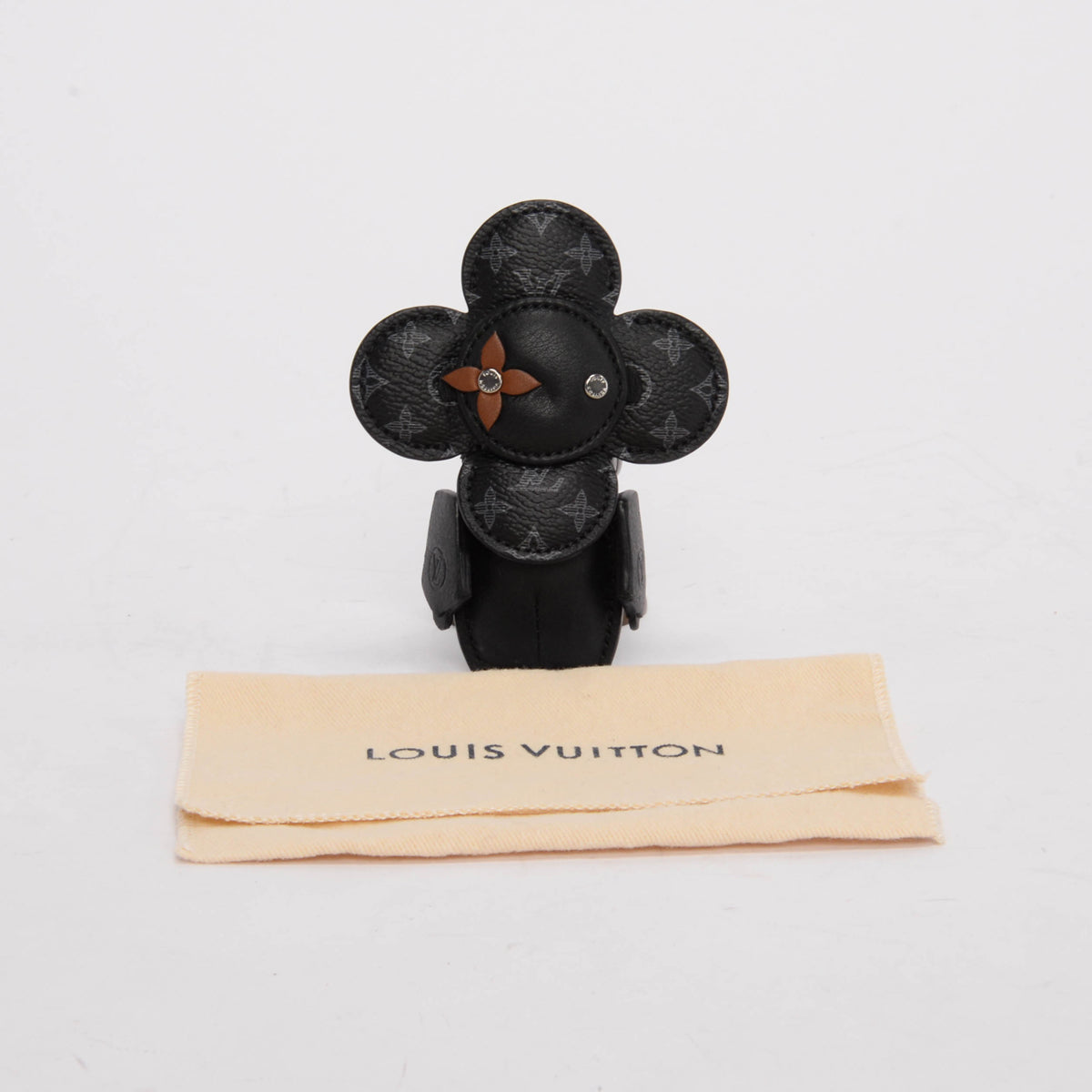 Louis Vuitton Monogram Eclipse Vivienne Doudoune Bag Charm