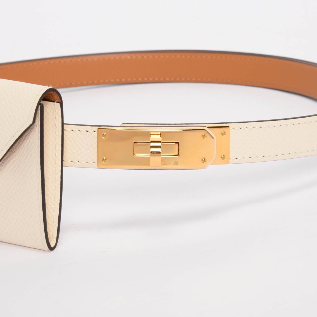 Hermes Nata Epsom Kelly Pocket 18 Belt