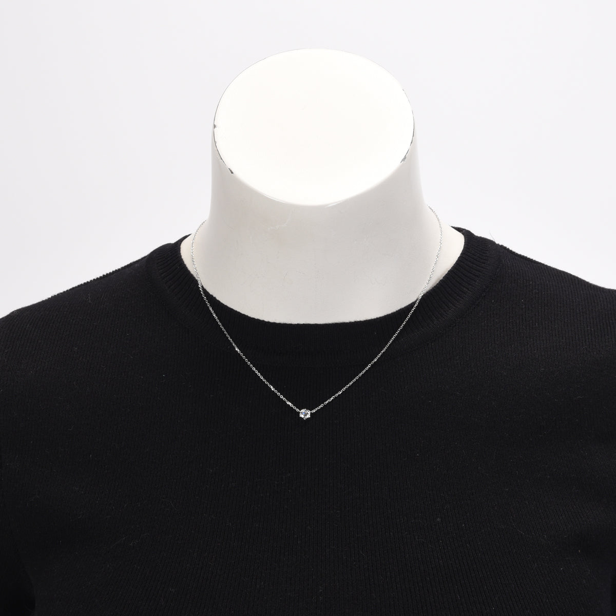 Chaumet 18k White Gold & Diamond Bee de Chaumet Pendant Necklace