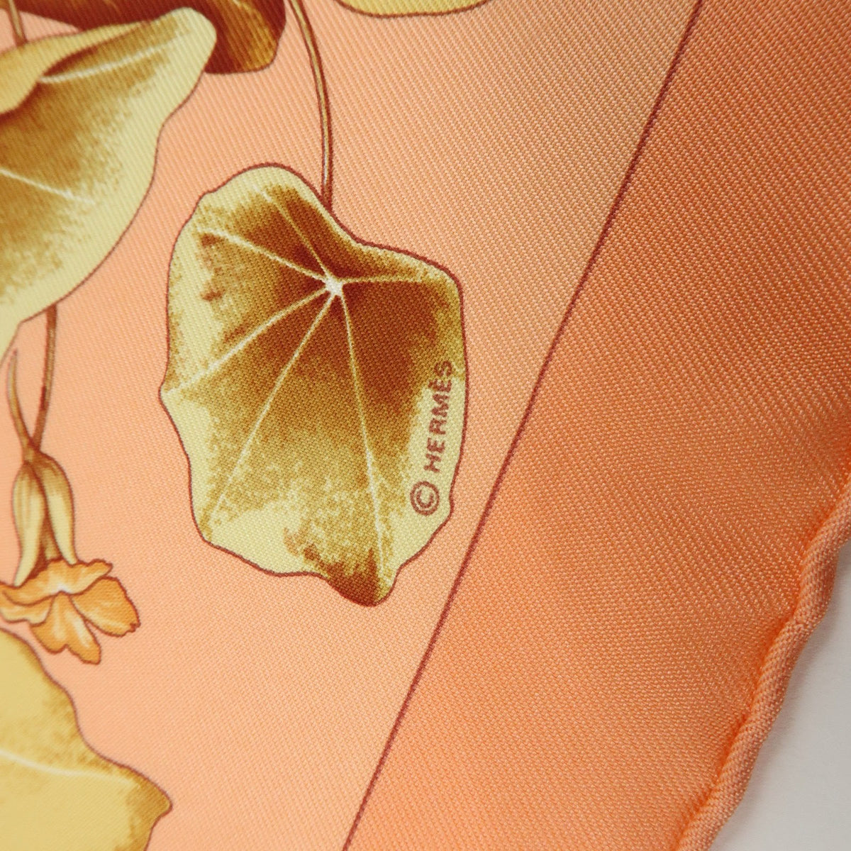 Hermes Les Capucines & Effluves Pocket Square Scarves