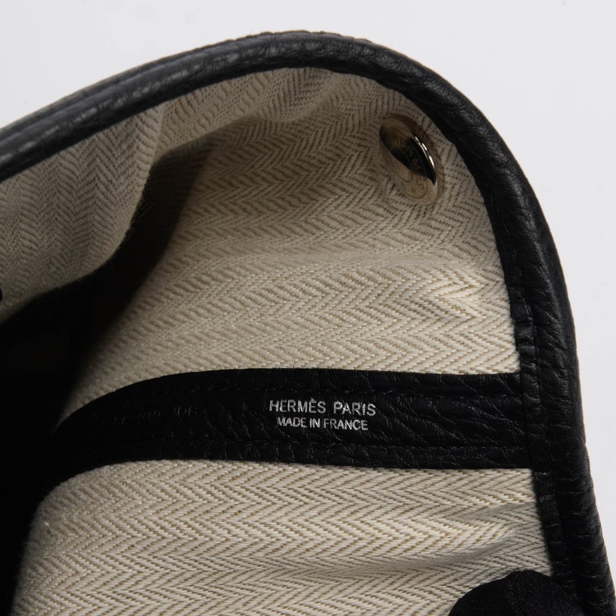 Hermes Black Negonda Garden Party 36 Tote
