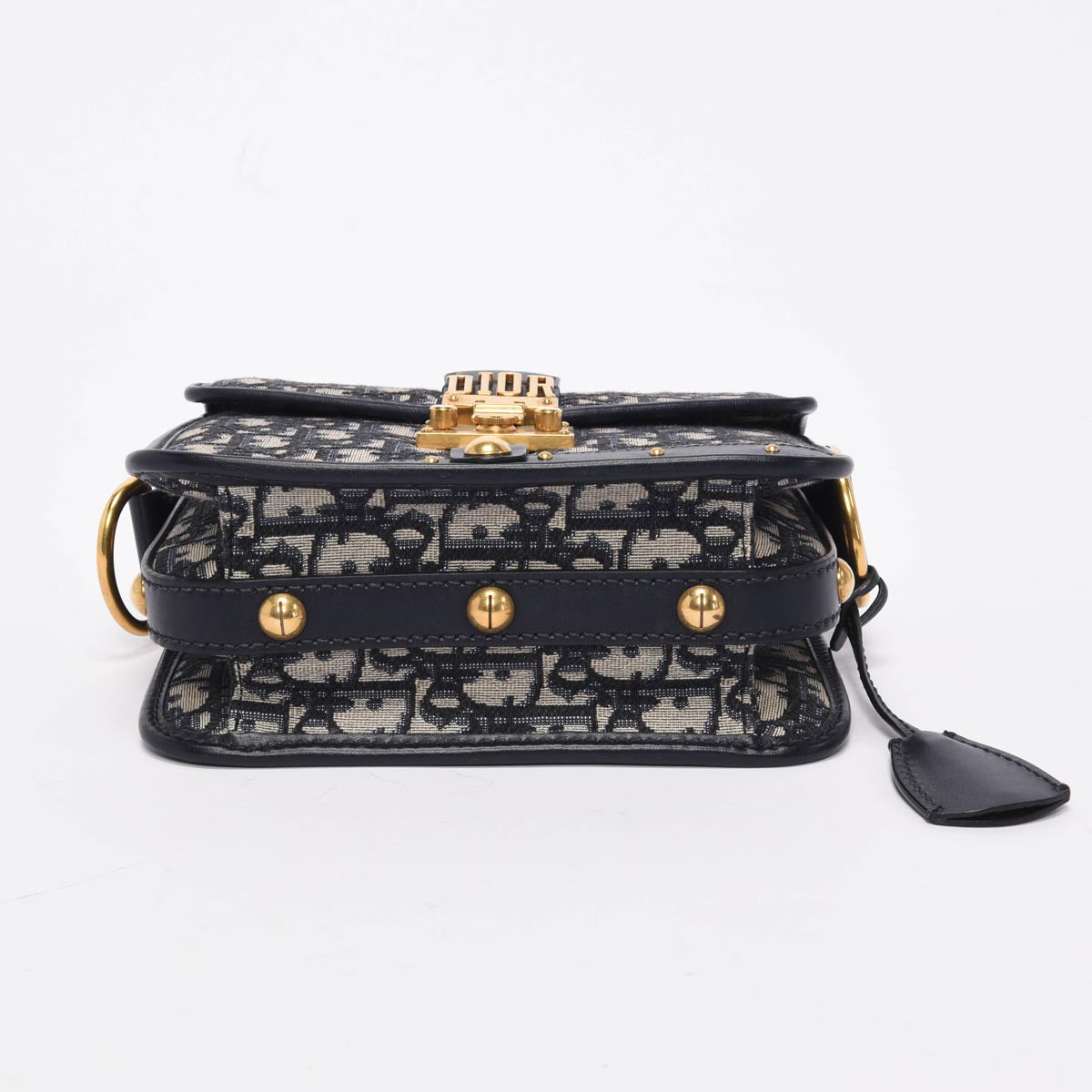 Dior Blue Oblique Jacquard DiorAddict Messenger Bag