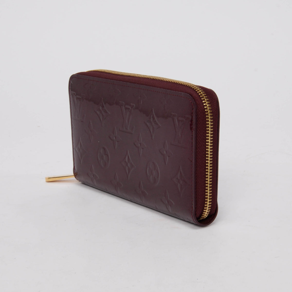 Louis Vuitton Griotte Vernis Long Zipped Wallet