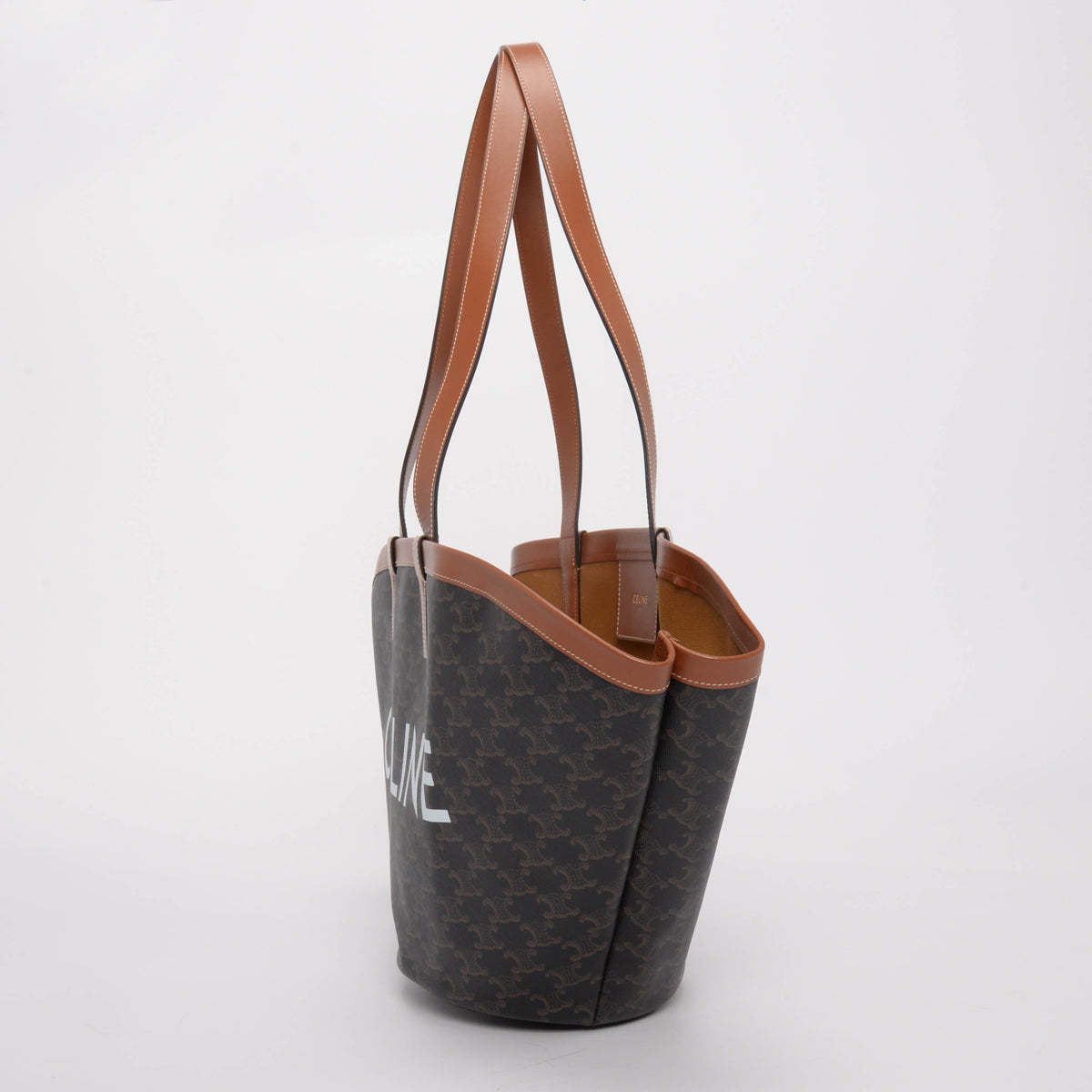 Celine Tan Triomphe Canvas Medium Couffin Tote