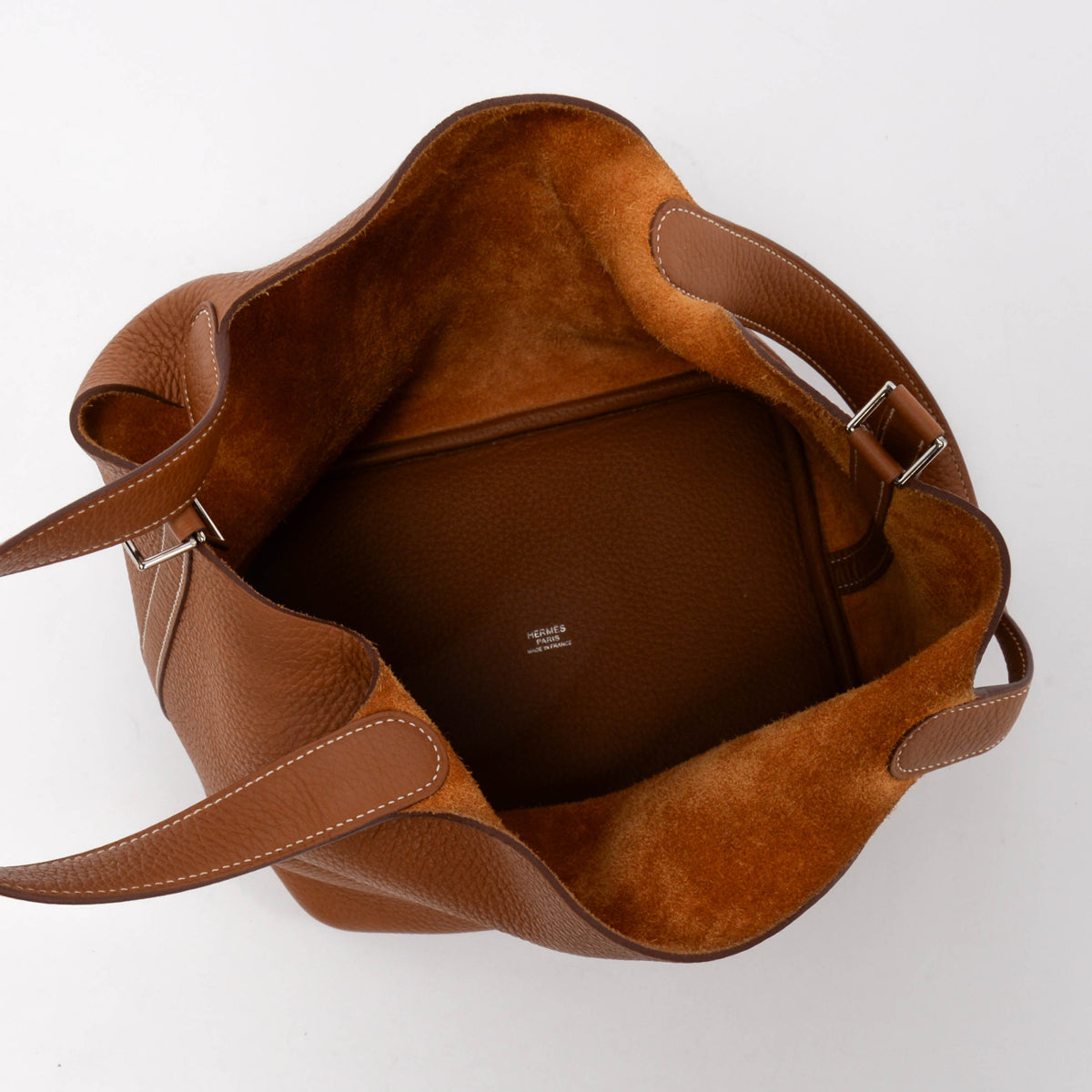 Hermes Gold Clemence Picotin Lock 22