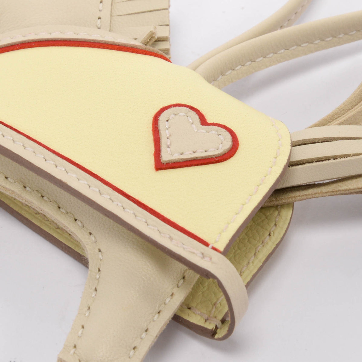 Hermes Craie Milo Lambskin Rodeo Robeo Coeur PM