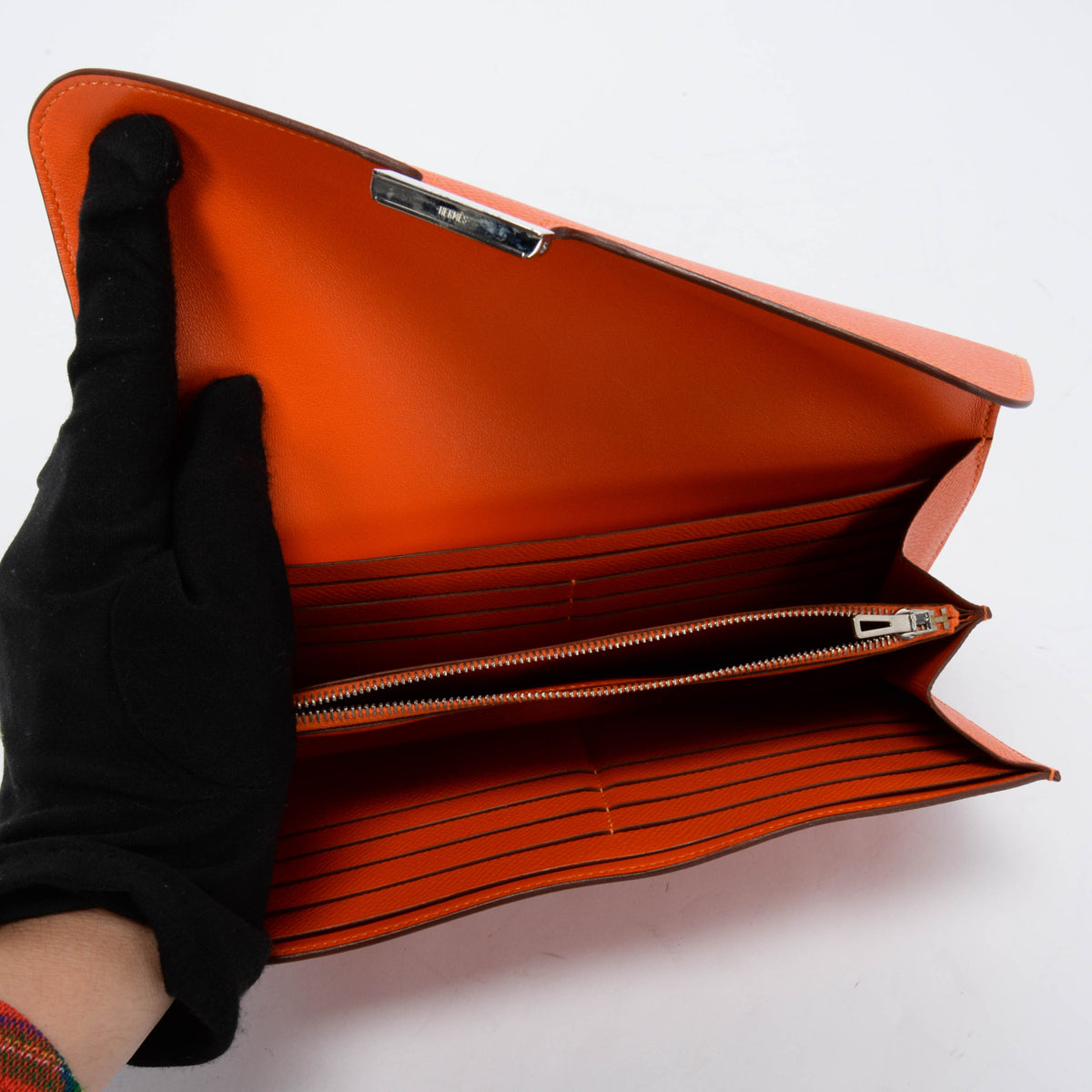 Hermes Feu Epsom Constance Long Wallet