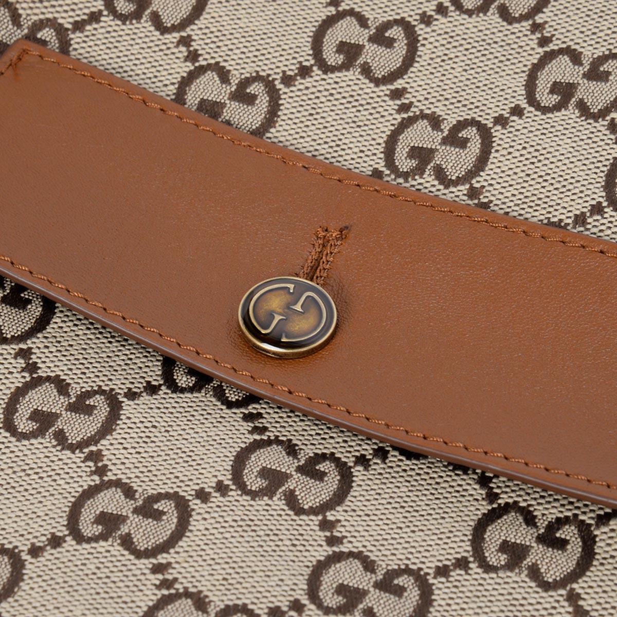 Gucci Beige GG Canvas Horsebit Web Detail Skirt IT 42
