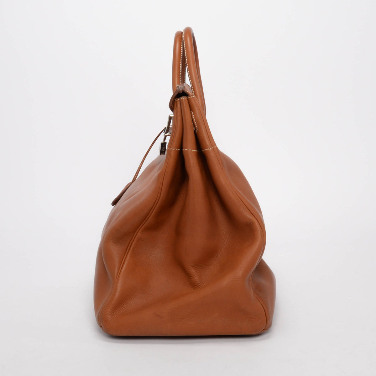 Hermes Noisette Barenia Faubourg HAC 45 PHW