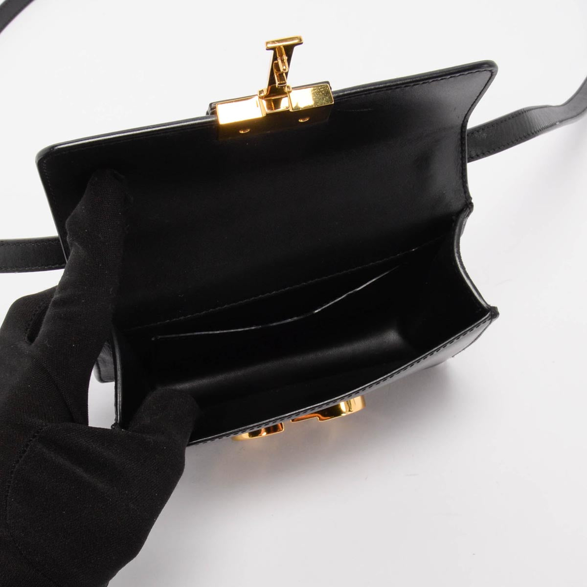 Dior Black Box Calf 30 Montaigne Micro Bag