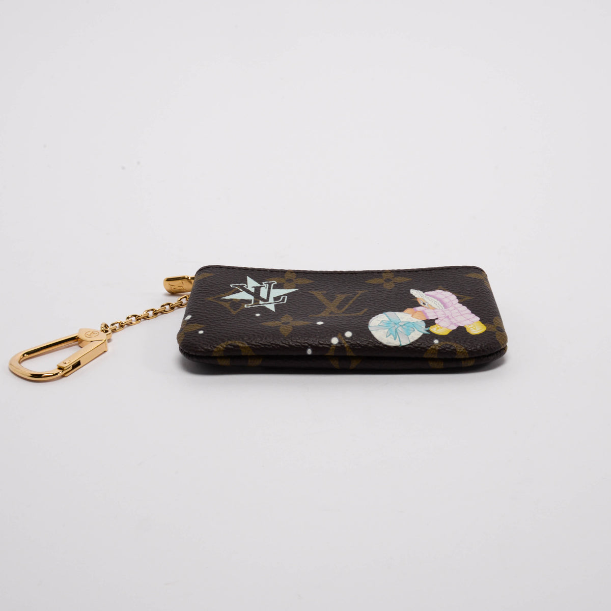 Louis Vuitton Monogram Vivienne Snow Show Key Case