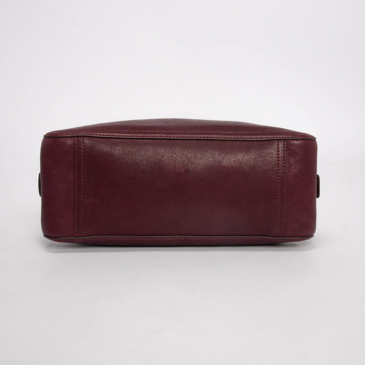 Miu Miu Amaranth Red Nappa Small Vivant Bag