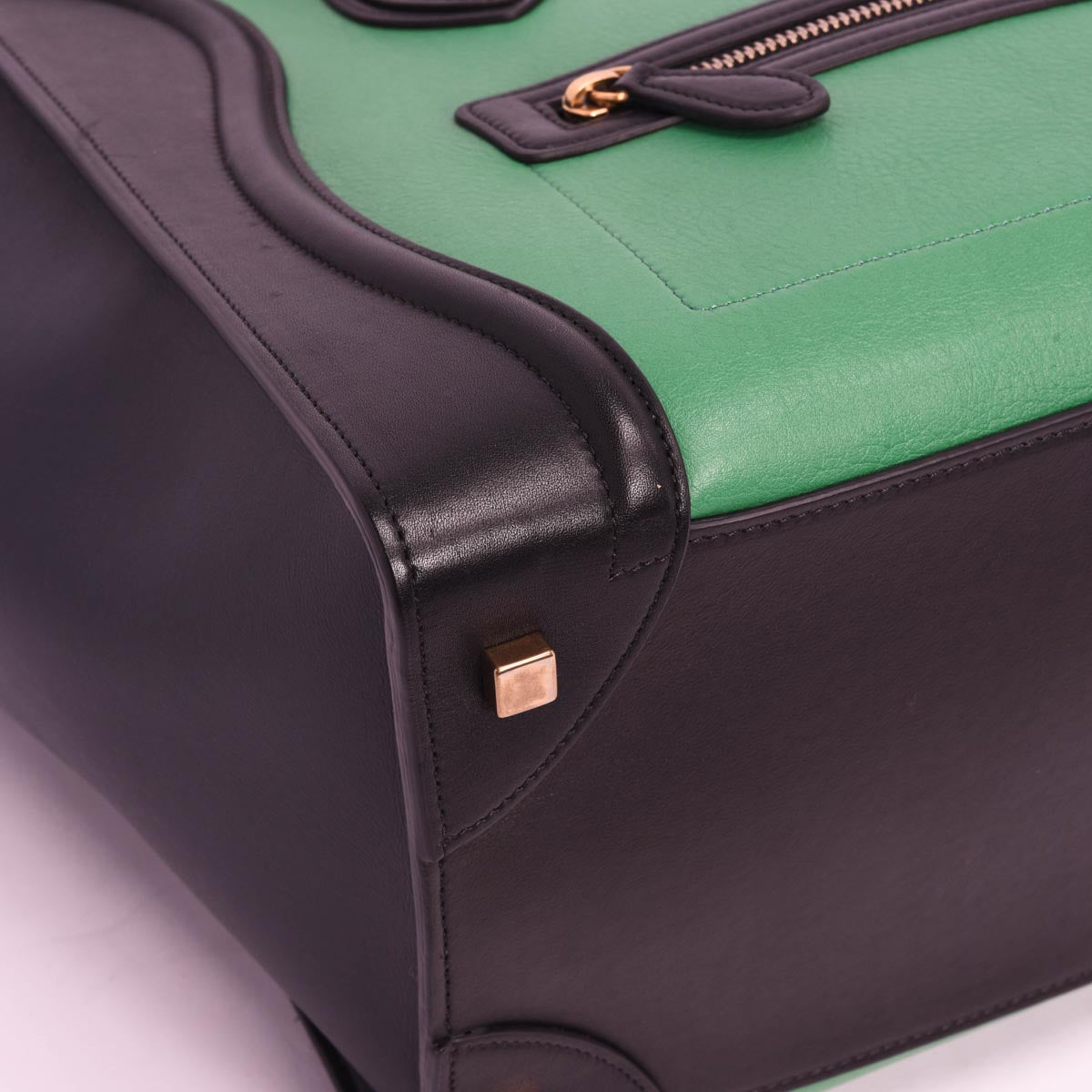 Celine Bi-Colour Palmelato Calfskin Mini Luggage Tote
