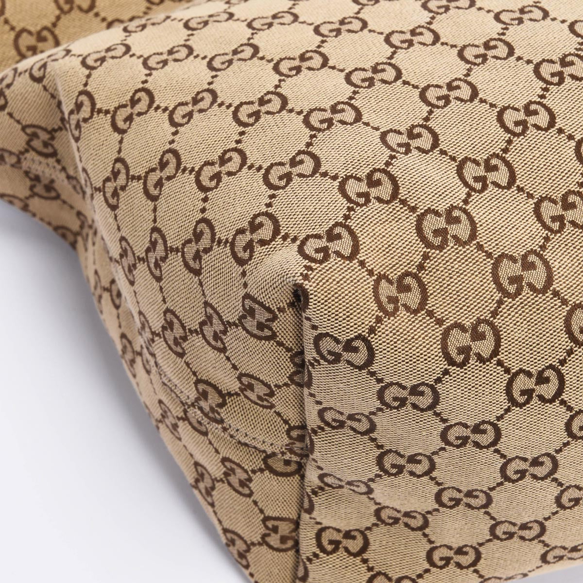 Gucci Brown GG Canvas Giglio Large Tote
