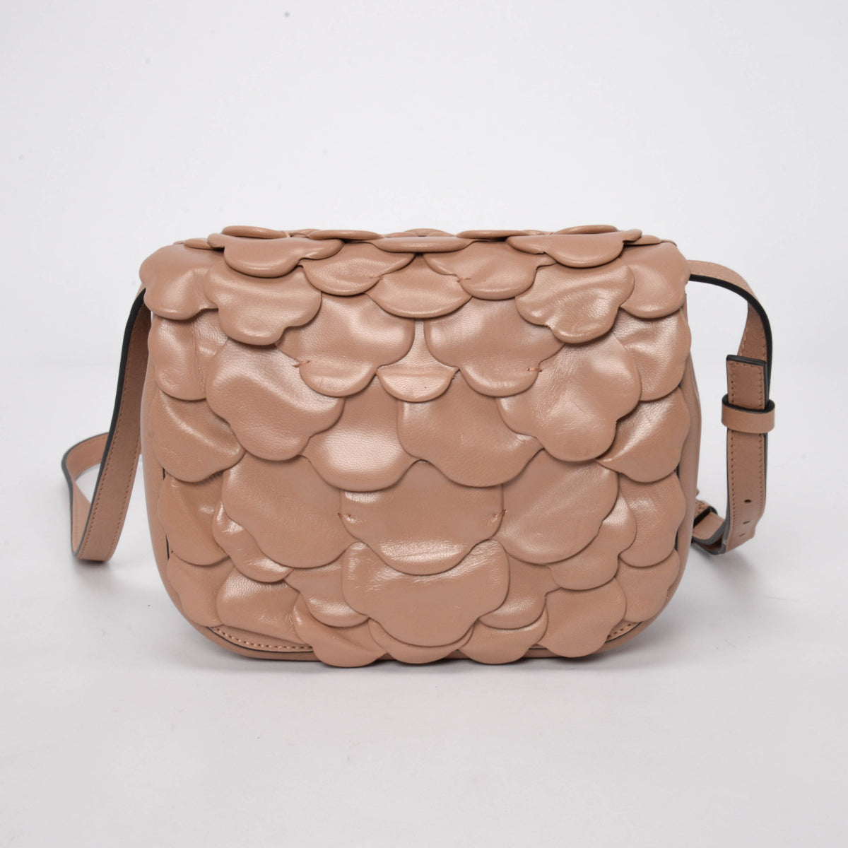 Valentino Rose Cannelle Nappa Atelier 03 Rose Edition Small Flap Bag