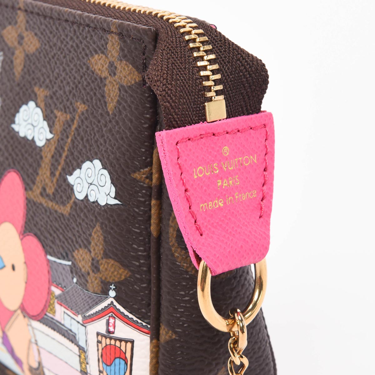 Louis Vuitton Monogram Christmas Animation Seoul Mini Pochette Accessories