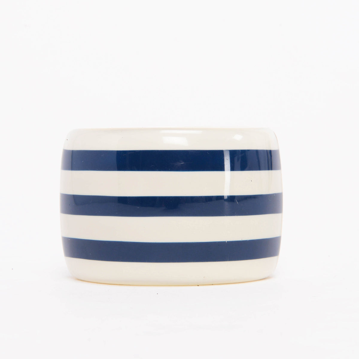 Chanel Ivory & Navy Resin Nautical Cuff